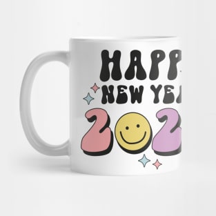 Groovy Happy New Year 2023 Mug